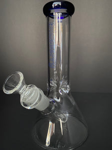 8" Blueberry Glass Beaker Water Bongs