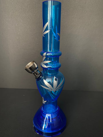 7" Acrylic Water Pipe with Grinder