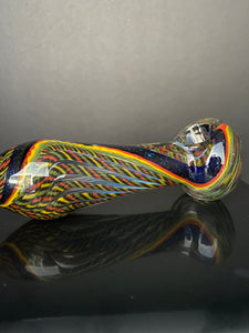 Heavy Dichronic 2957 Glass Spoon Pipe