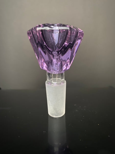 Crystal shape Glass bowl